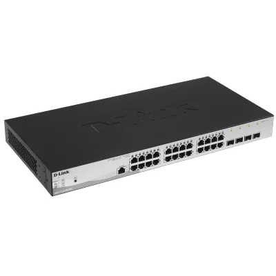 Коммутатор 24PORT 10-100-1000M T-X SFP DGS-1210-28P-ME-B2A D-LINK